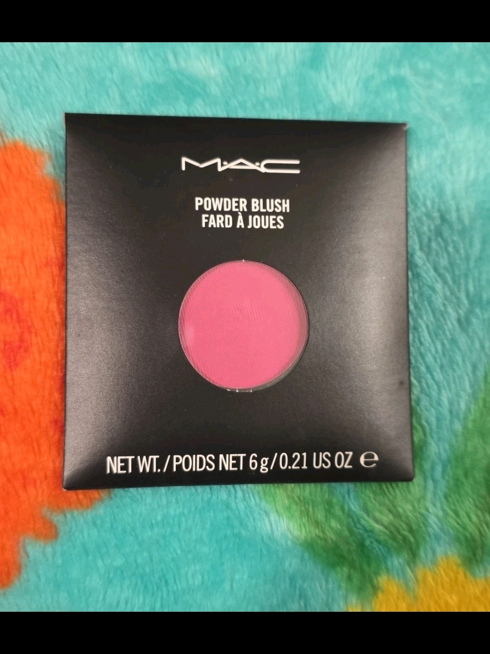 MAC Powder Blush Rhubarb Pro Pan Refill NIB